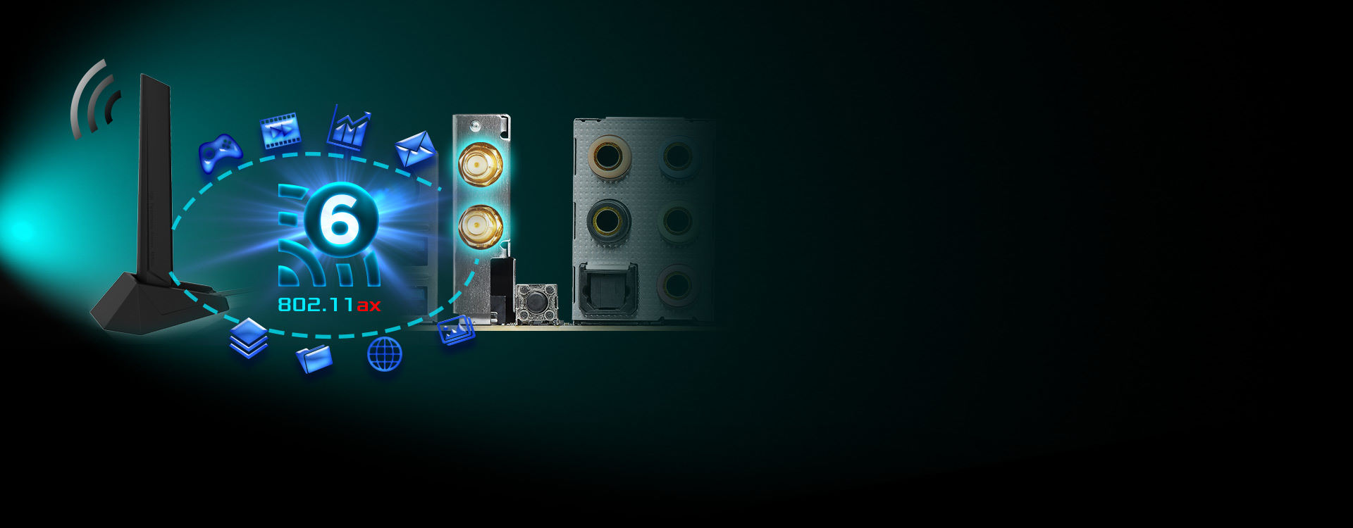 WIFI6 /ax 2T2R(B5.0)